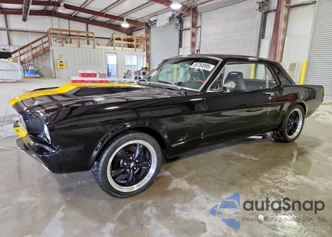 1966 Ford Mustang из США, поврежденный, VIN 6T07C136189